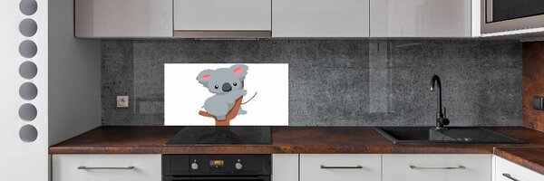 Konyhai fali panel Koala egy fa