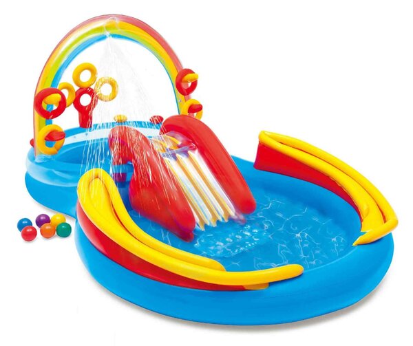 Intex Felfújható medence, kerek, kék