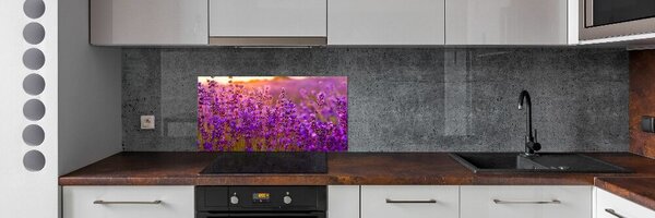 Konyhai falburkoló panel Levendula mező