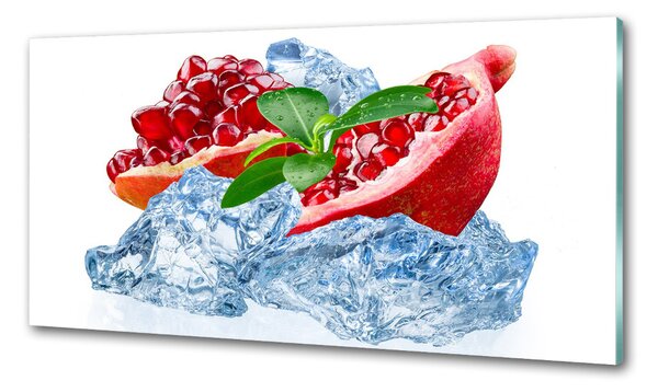 Konyhai dekorpanel Gránátalma jég