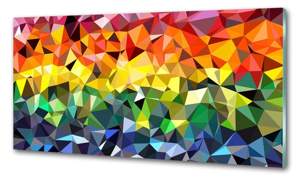 Konyhai fali panel Geometriai háttér