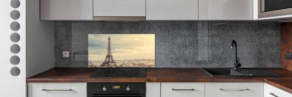 Konyhai falvédő Párizsi eiffel-torony