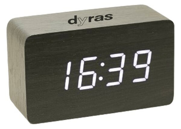 Dyras ALCL-002B Ébresztőóra, fekete