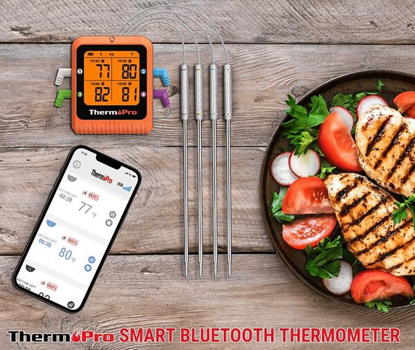 Thermopro 4 szondás Digitális Bluetooth Hőmérő (TP-930)