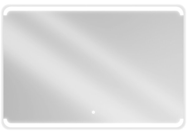 Mexen Nida LED megvilágítású fürdőszobai tükör, 120 x 80 cm, 6000K, páramentes - 9806-120-080-611-00