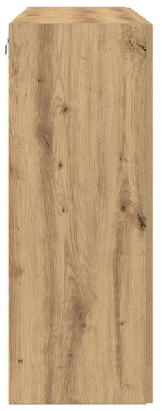 Fali Szekrények 2 db Művészi Tölgy 69,5x34x90 cm Mérnöki Fa