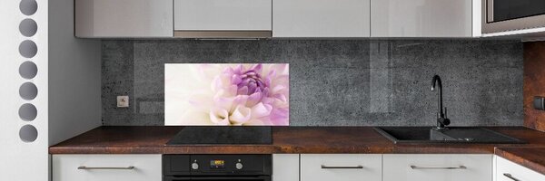 Konyhai falburkoló panel Fehér dália