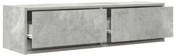 TV Szekrény Betongrey 100x31x25,5 cm Szerelt Fa