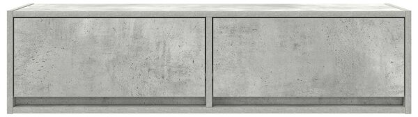 TV Szekrény Betongrey 100x31x25,5 cm Szerelt Fa