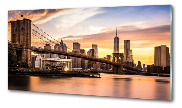 Konyhai falvédő Brooklyn híd