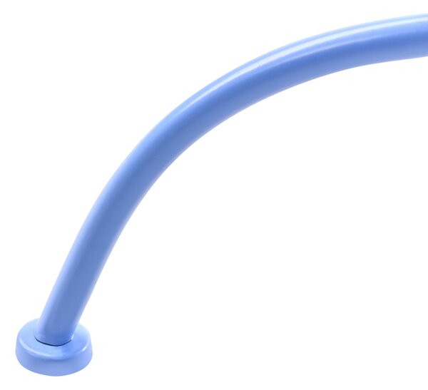 Bisztró asztal ALBINIA 70 cm 70 cm Fém Kék