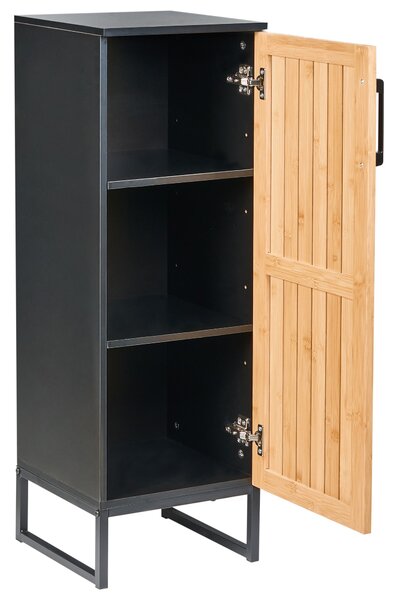 Fürdőszobai szekrény MISCANTI Bambusz 30 cm Világosbarna