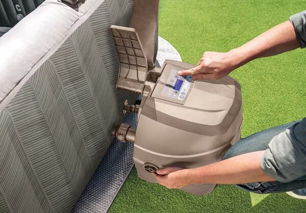 Felfújható pezsgőfürdő Marimex Pure Spa - Chevron Deluxe 4 AP