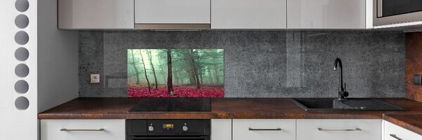 Konyhai falburkoló panel Őszi levelek