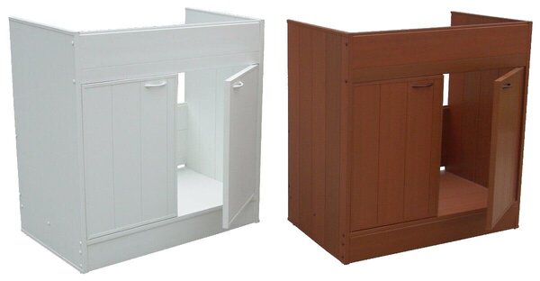 PVC mosogatótakaró liliom színben 50x80 cm cseresznye színű