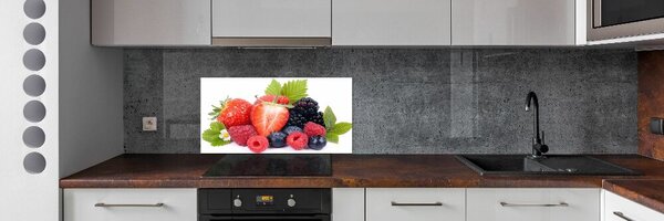 Konyhai dekorpanel Erdei gyümölcsök