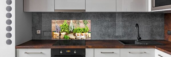 Konyhai dekorpanel Herbs egy húr