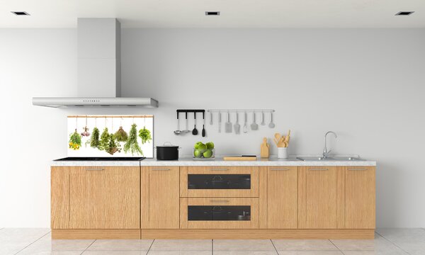 Konyhai dekorpanel Herbs egy húr
