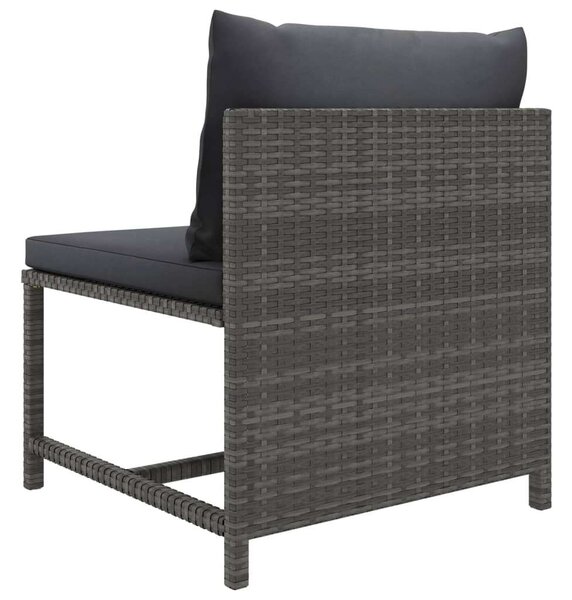 VidaXL Polyrattan Kerti Bútorszett - 9 Elemes
