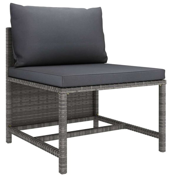 VidaXL Polyrattan Kerti Bútorszett - 9 Elemes