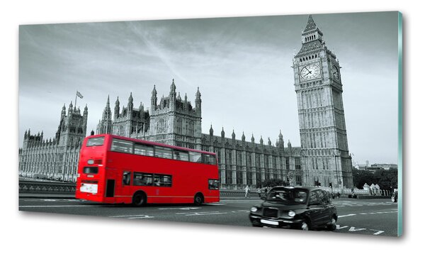 Konyhai falvédő London busz