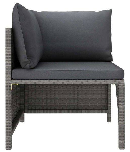 VidaXL Polyrattan Kerti Bútorszett - 9 Elemes