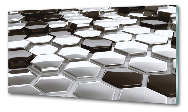 Konyhai fali panel 3d absztrakció