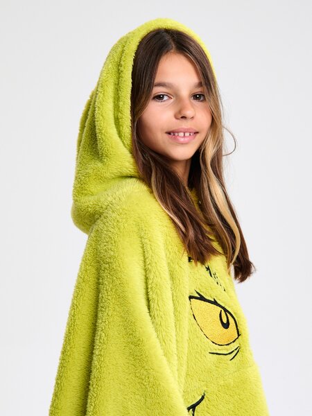 Sinsay - Takaró kapucnival Grinch - zöld