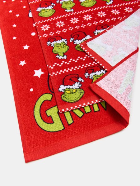 Sinsay - Pamut törölköző 2 db Grinch - zöld