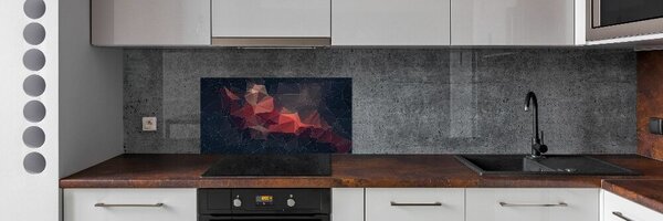 Konyhai fali panel Absztrakt