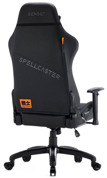 Gamer szék SENSE7 Spellcaster Senshi Edition nagy méret XL fotel, fekete