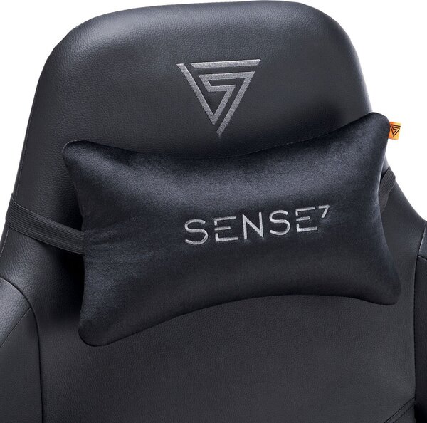 Gamer szék SENSE7 Spellcaster Senshi Edition nagy méret XL fotel, fekete