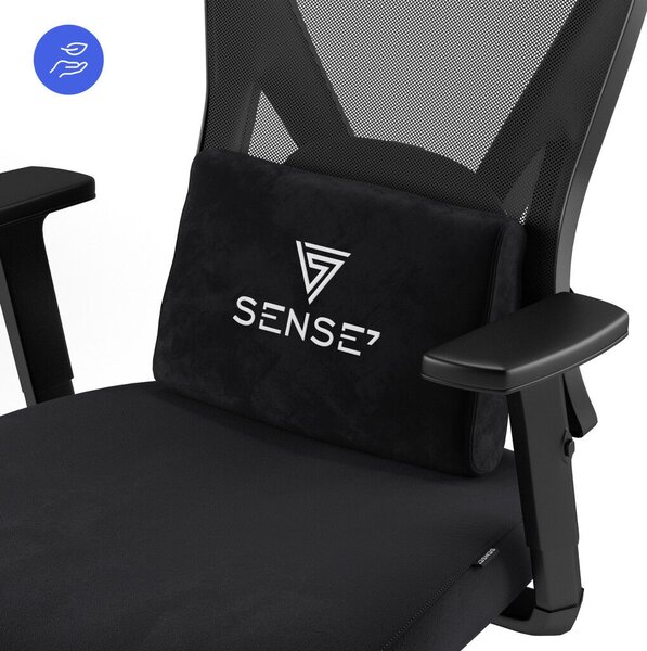 SENSE7 Tone Ergonomikus, irodai forgószék fekete