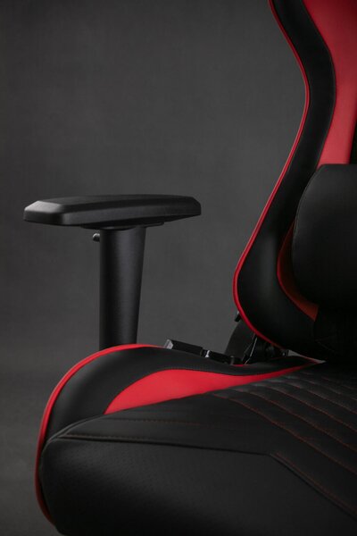 Gamer szék SENSE7 Spellcaster fotel fekete és piros