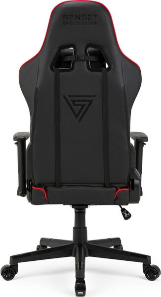 Gamer szék SENSE7 Spellcaster fotel fekete és piros