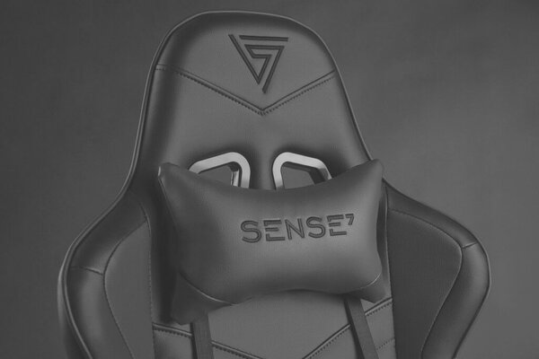 Gamer szék SENSE7 Spellcaster fotel, fekete
