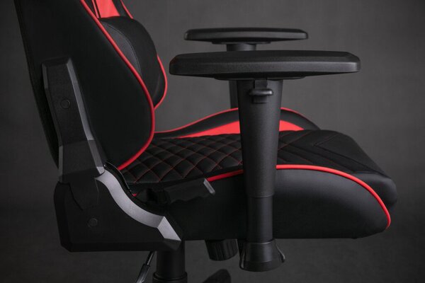 Gamer szék SENSE7 Spellcaster fotel fekete és piros