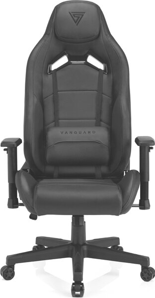 Gamer szék SENSE7 Vanguard- bőr, fekete
