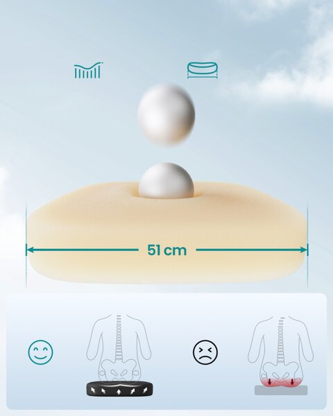 SONGMICS ergonomikus irodai szék hálós háttámlával ágyéktámasszal fekete
