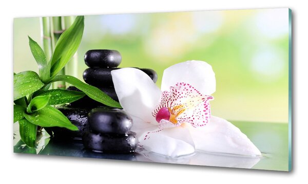 Konyhai falburkoló panel Orchidea