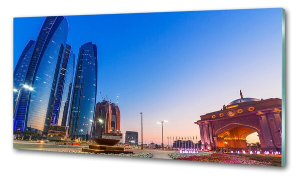 Konyhai falvédő Az utcák abu dhabi