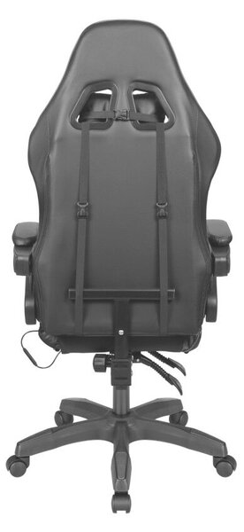 Warrior GX-150 fekete LED Gamer szék