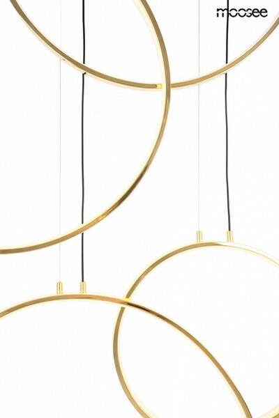 MOOSEE Circulo Six Arany LED Függőlámpa