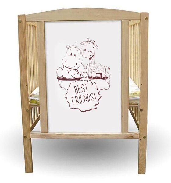 Bajka 60*120 cm kiságy - Best friends