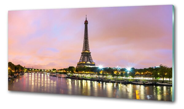 Konyhai falvédő Párizsi eiffel-torony