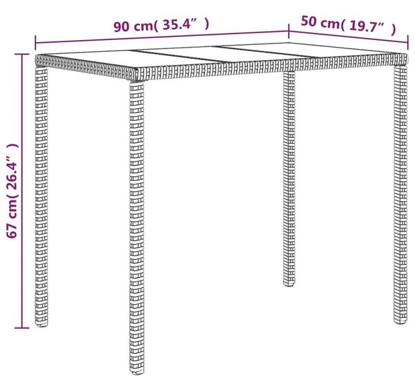 4 részes fekete polyrattan kerti ülőgarnitúra párnákkal