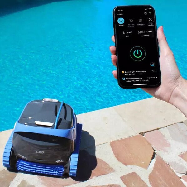 Maytronics Dolphin S400 IOT automata vízalatti medence porszívó robot