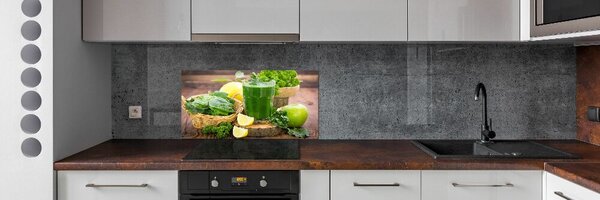 Konyhai dekorpanel Zöld koktél