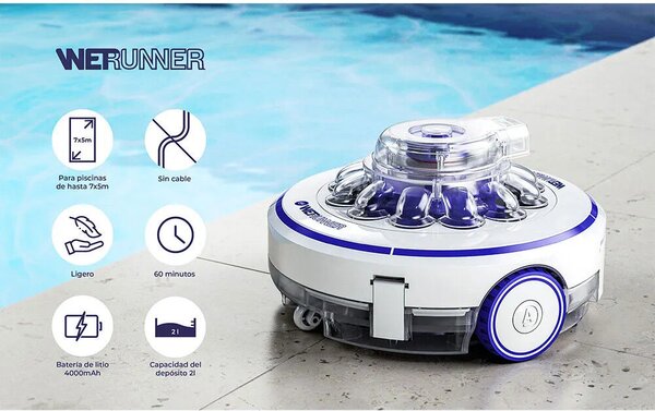 Gre Wet Runner akkumulátoros robot porszívó
