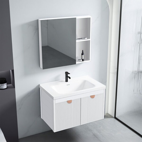 Fürdőszobabútor szett mosdóval Mario 60cm White